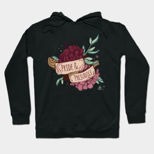 Pride and Prejudice Bouquet - Graphic Illustration Hoodie